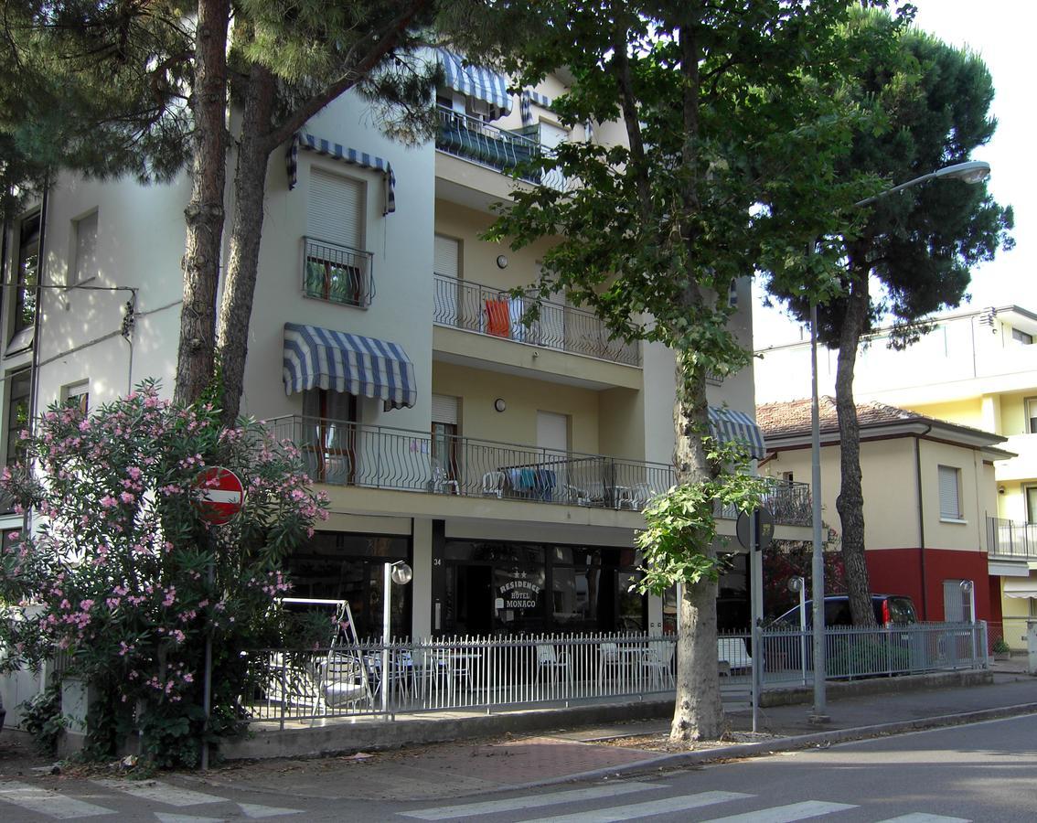 Residence Monaco Appartamenti 리미니 외부 사진
